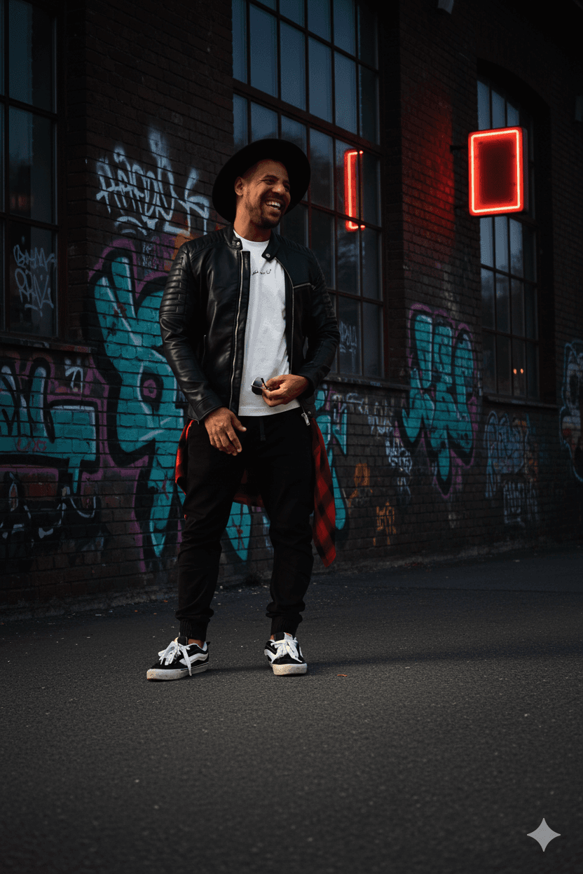 Found joy in the simplest moments. - The streets know my smile.