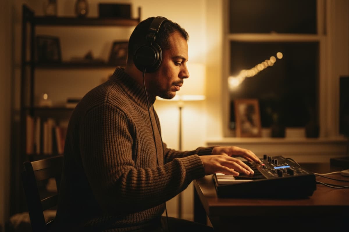 Profile of a dreamer. - Lost in thought, found in the light.